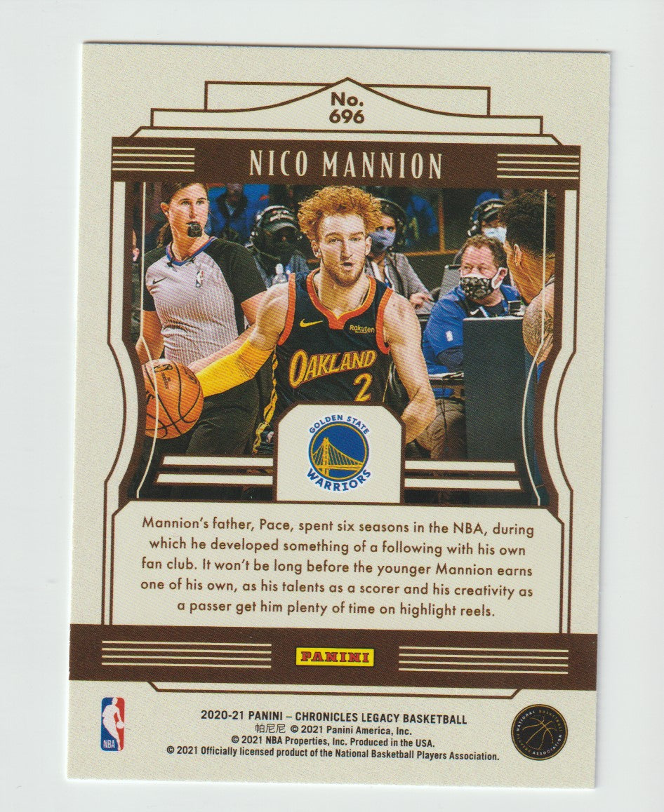 696 Nico Mannion - Golden State Warriors