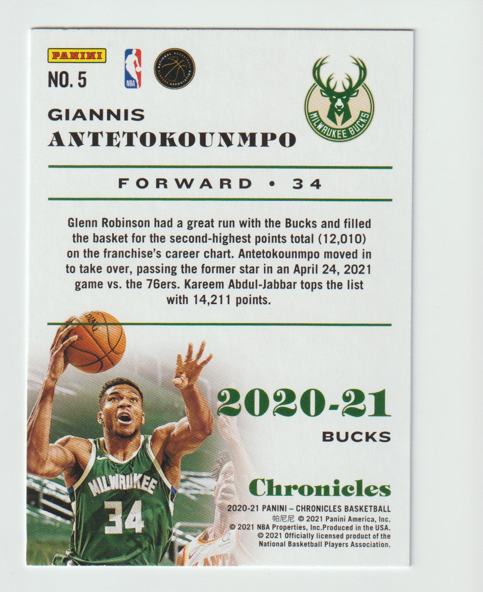 005 Giannis Antetokounmpo - Milwaukee Bucks