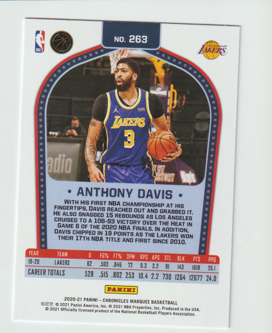 263 Anthony Davis - Los Angeles Lakers