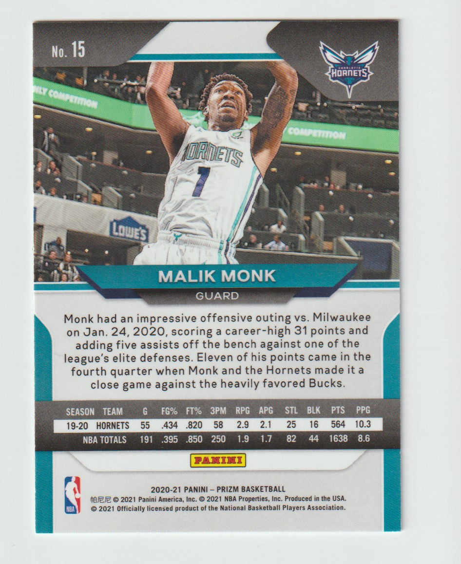 015 Malik Monk - Charlotte Hornets