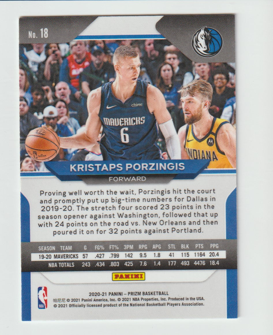 018 Kristaps Porzingis - Dallas Mavericks