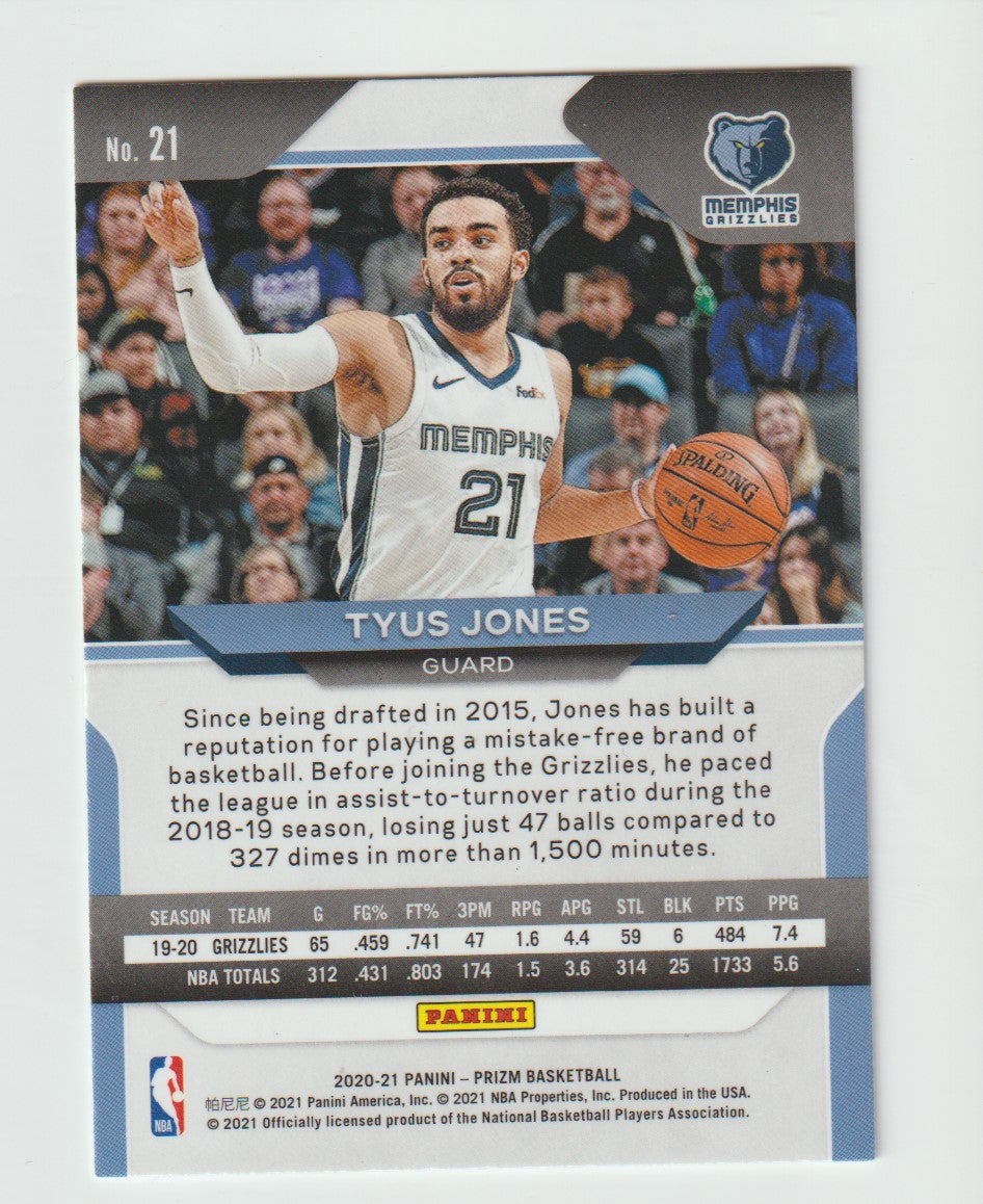 021 Tyus Jones - Memphis Grizzlies