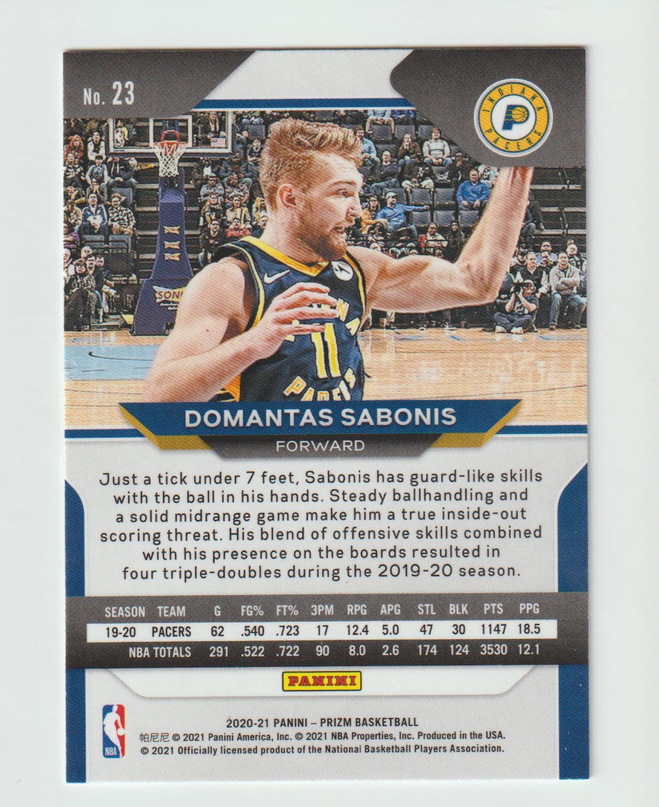 023 Domantas Sabonis - Indiana Pacers