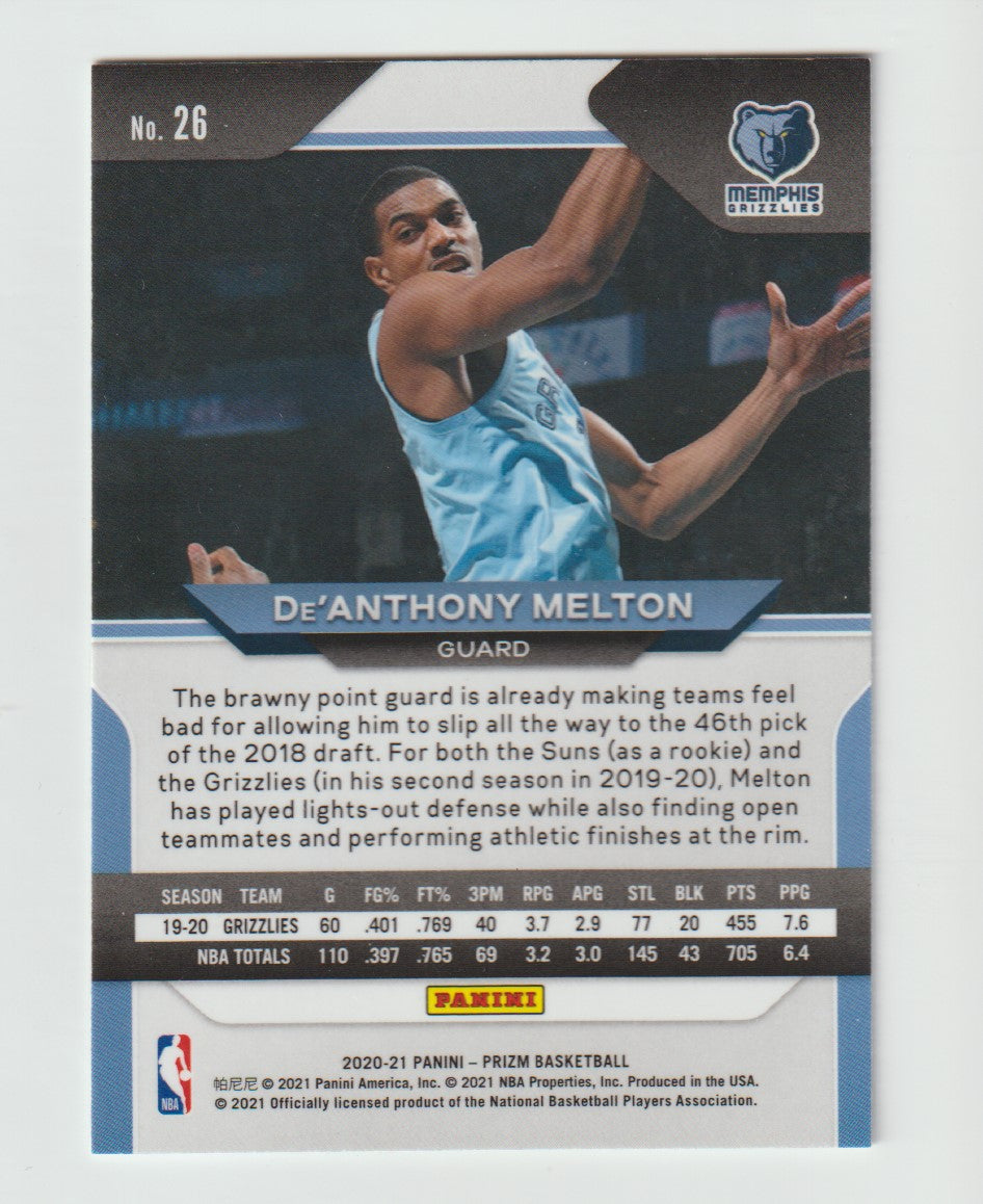 026 De'Anthony Melton - Memphis Grizzlies