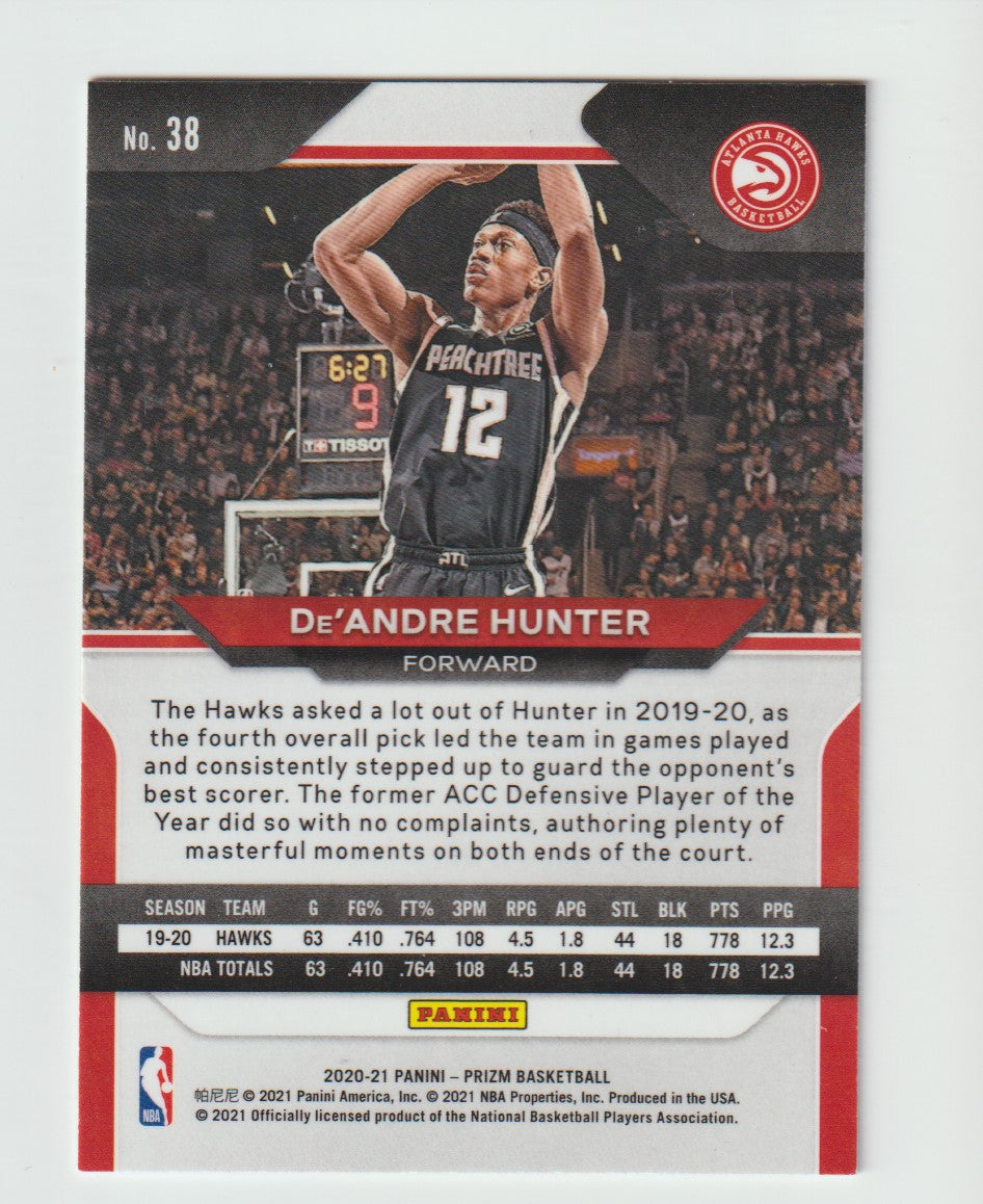 038 De'Andre Hunter - Atlanta Hawks