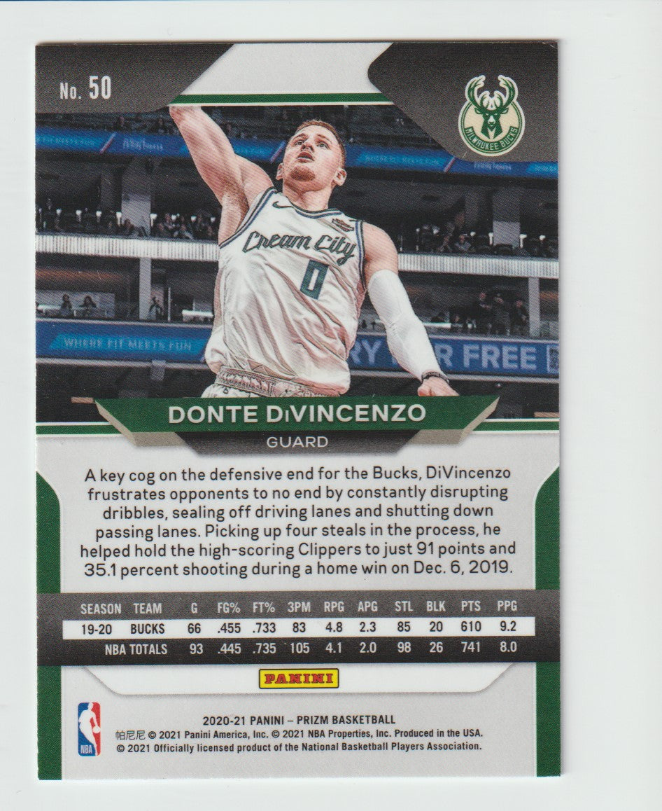 050 Donte DiVincenzo - Milwaukee Bucks