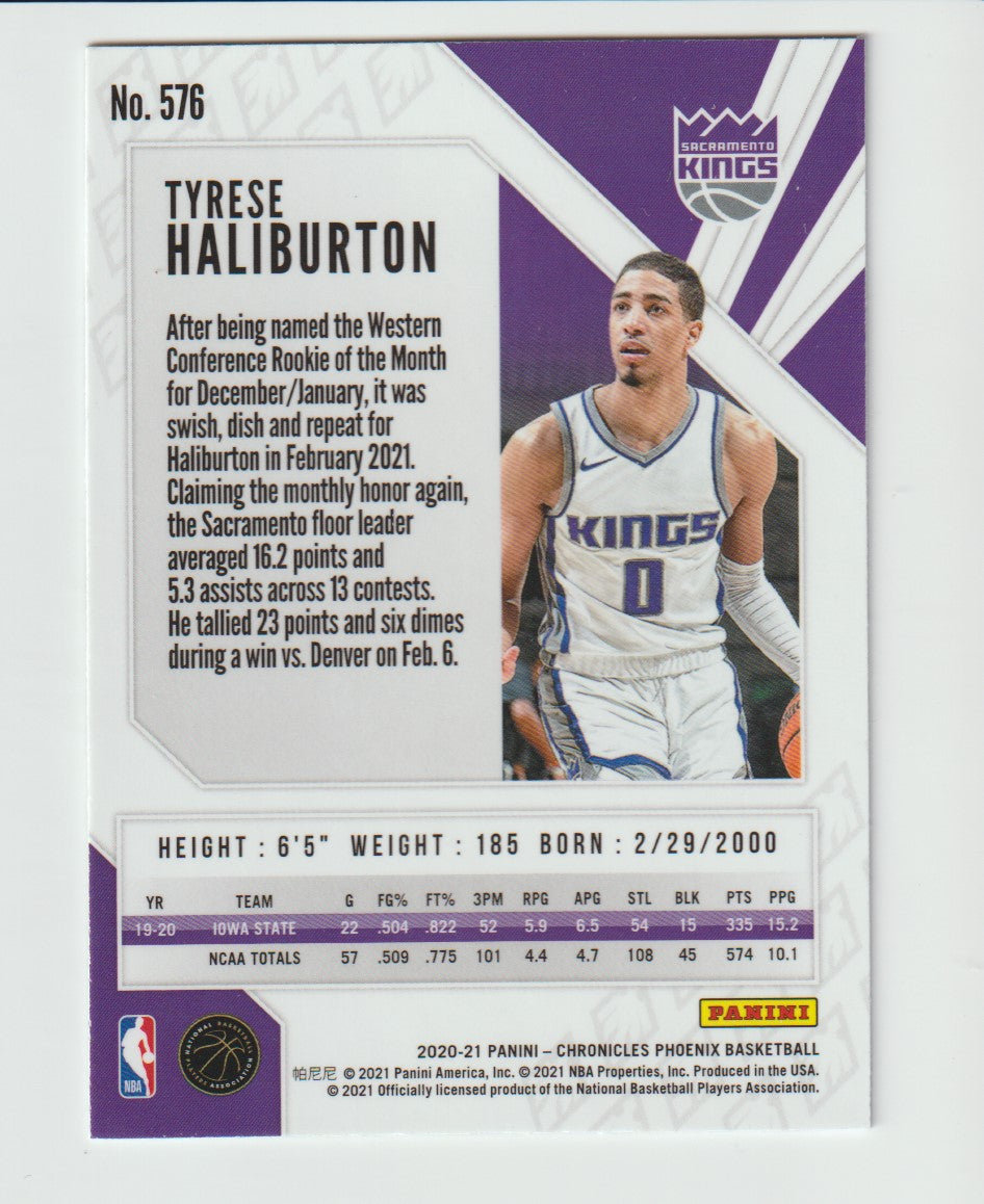 576 Tyrese Haliburton - Sacramento Kings