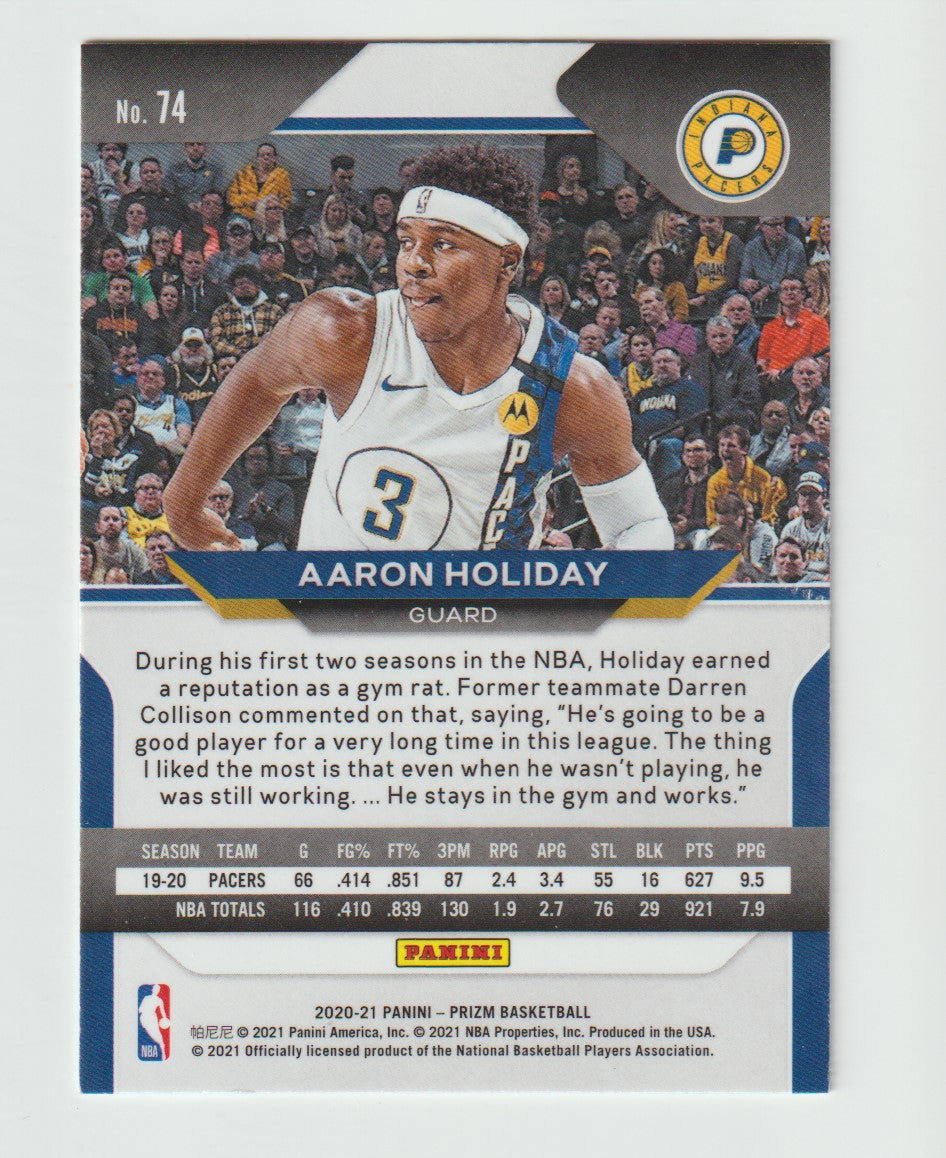 074 Aaron Holiday - Indiana Pacers