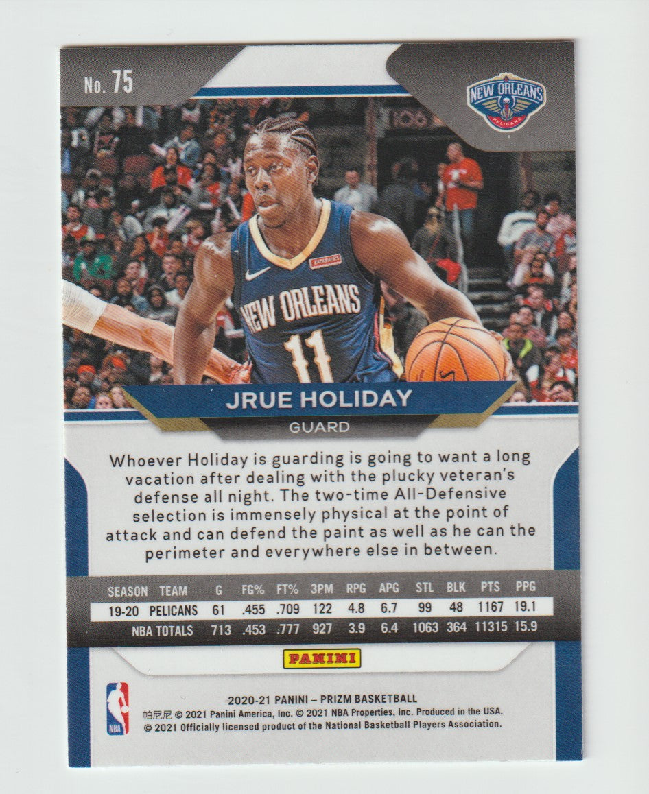 075 Jrue Holiday - New Orleans Pelicans