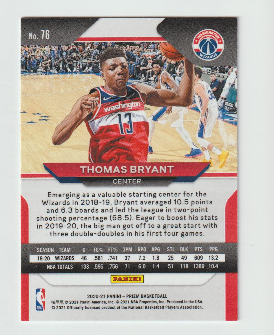 076 Thomas Bryant - Washington Wizards