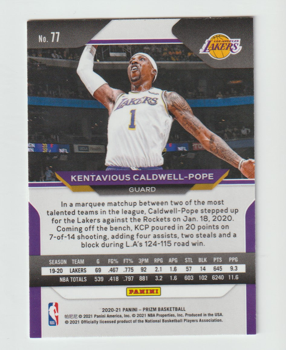 077 Kentavious Caldwell-Pope - Los Angeles Lakers