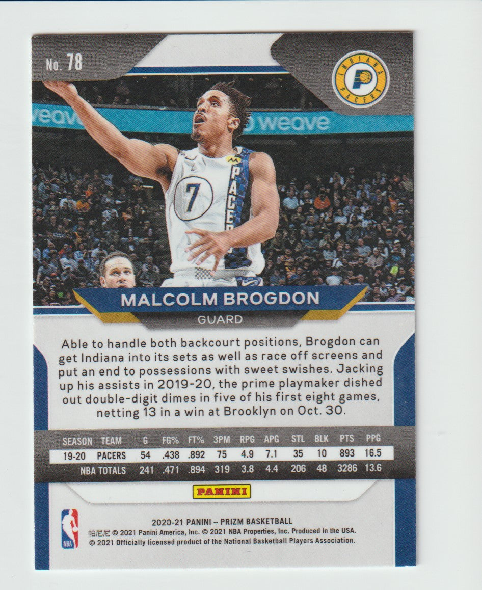 078 Malcolm Brogdon - Indiana Pacers