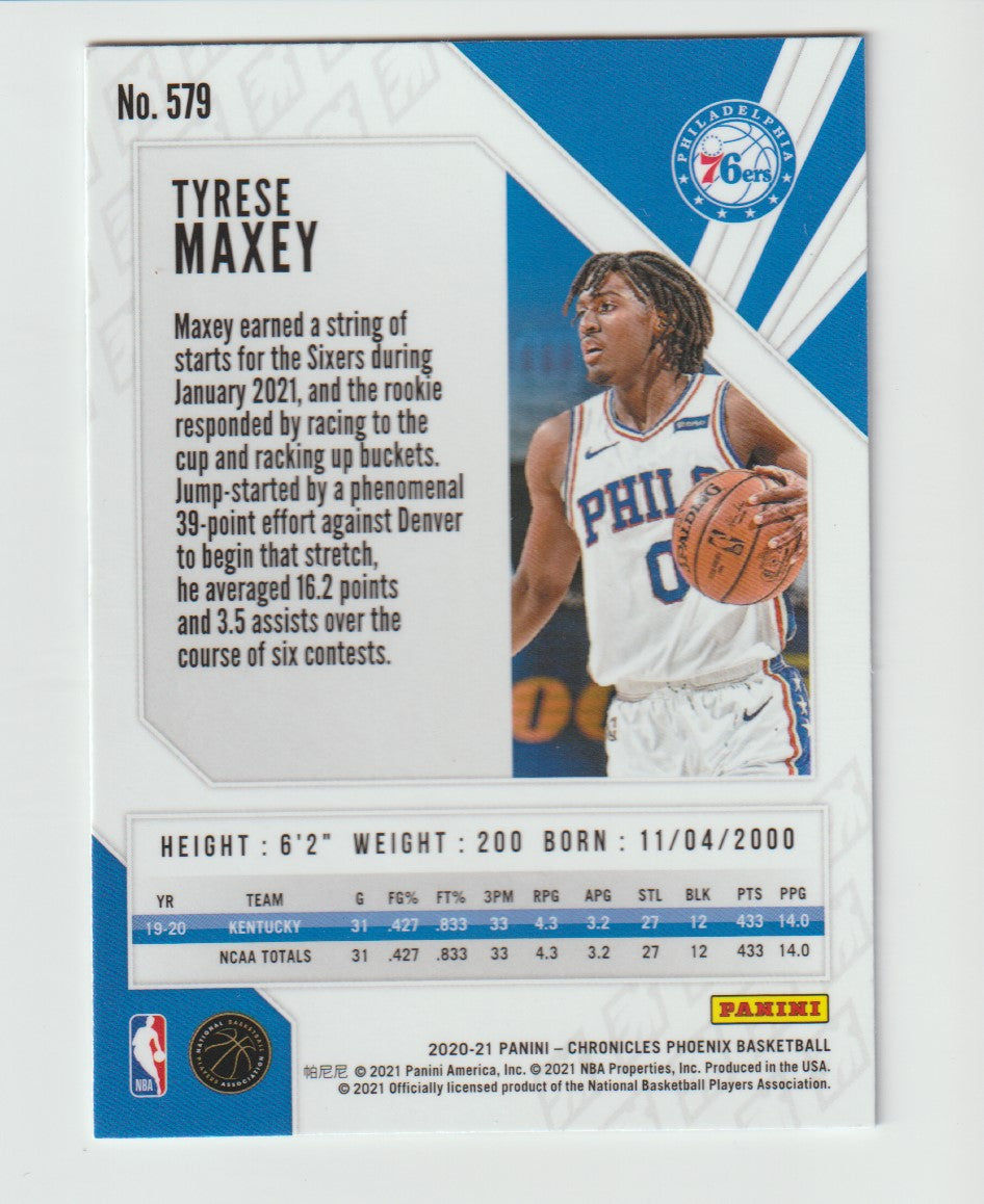 579 Tyrese Maxey - Philadelphia 76ers