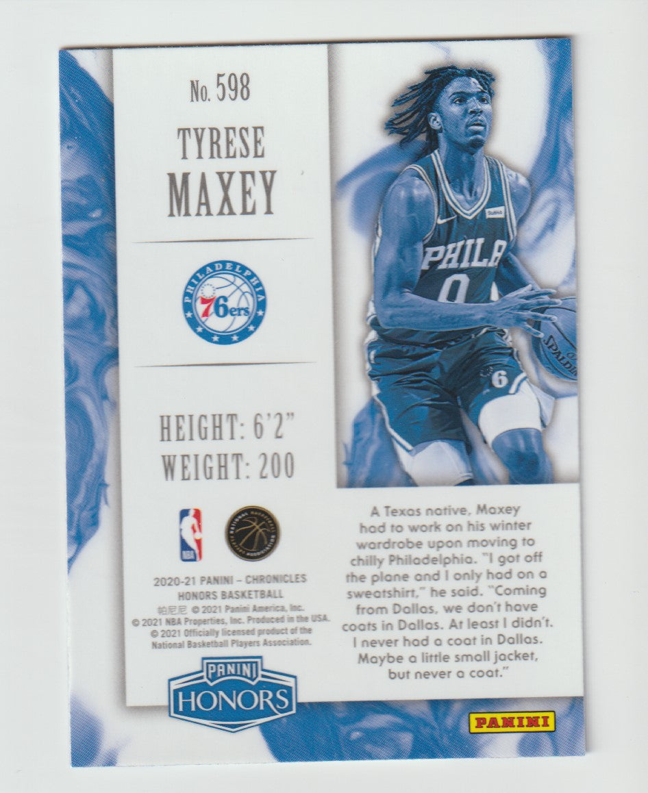 598 Tyrese Maxey - Philadelphia 76ers