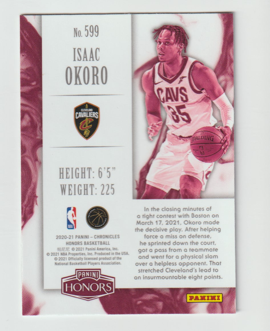 599 Isaac Okoro - Cleveland Cavaliers