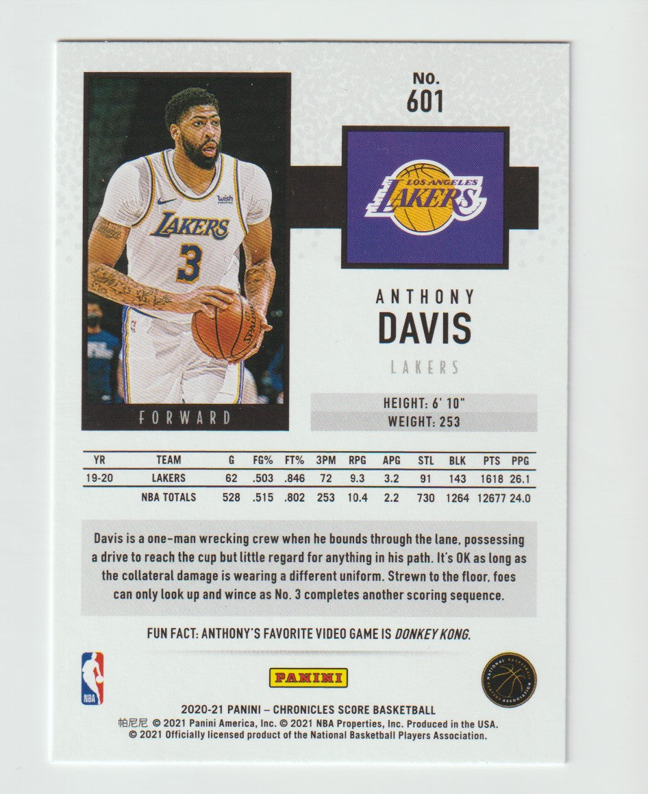 601 Anthony Davis - Los Angeles Lakers