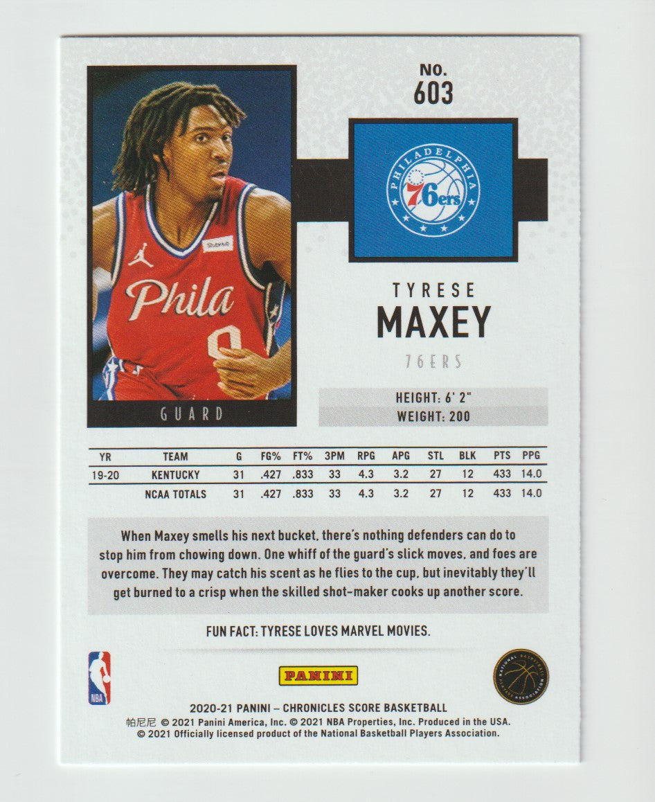 603 Tyrese Maxey - Philadelphia 76ers