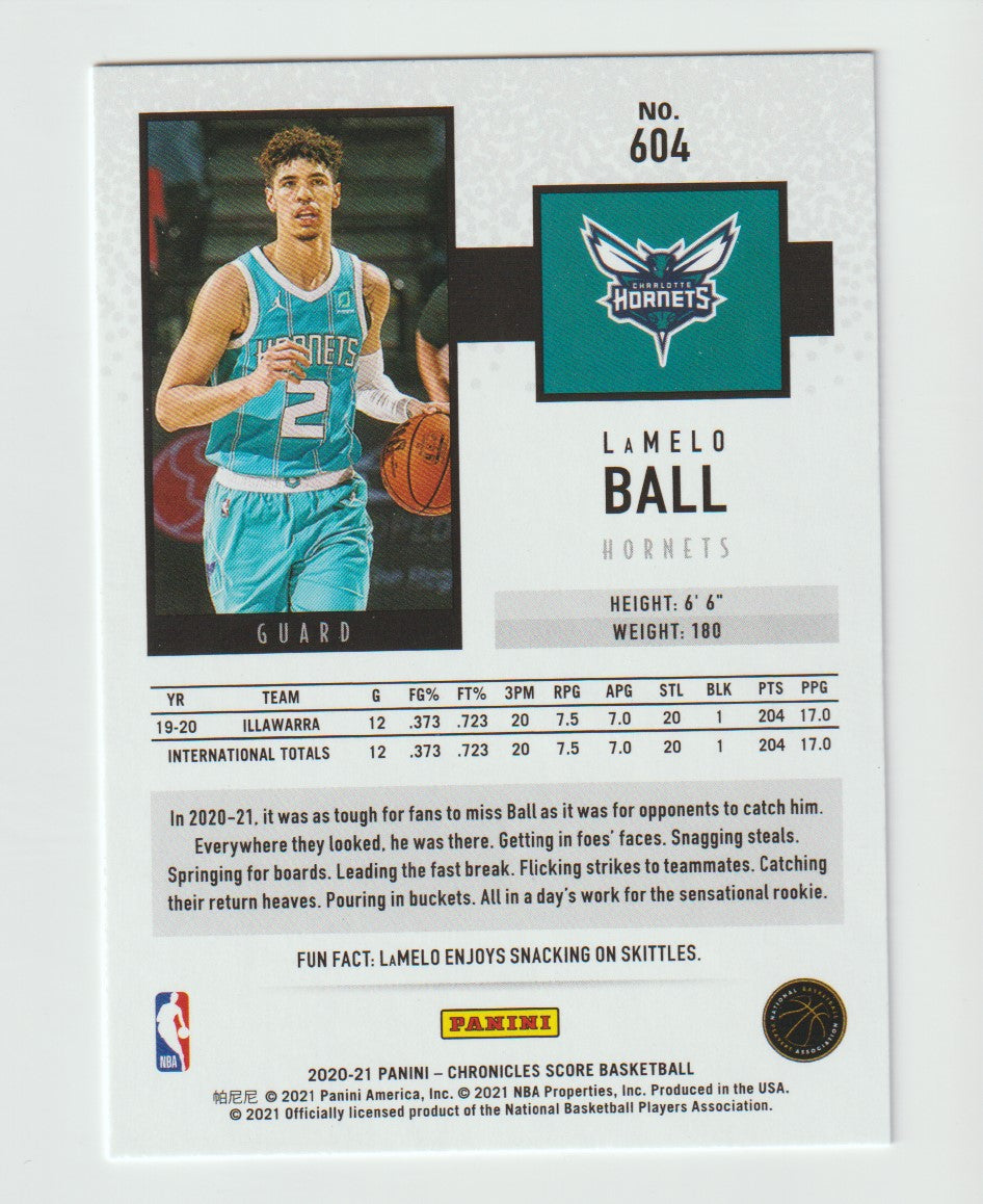 604 LaMelo Ball - Charlotte Hornets