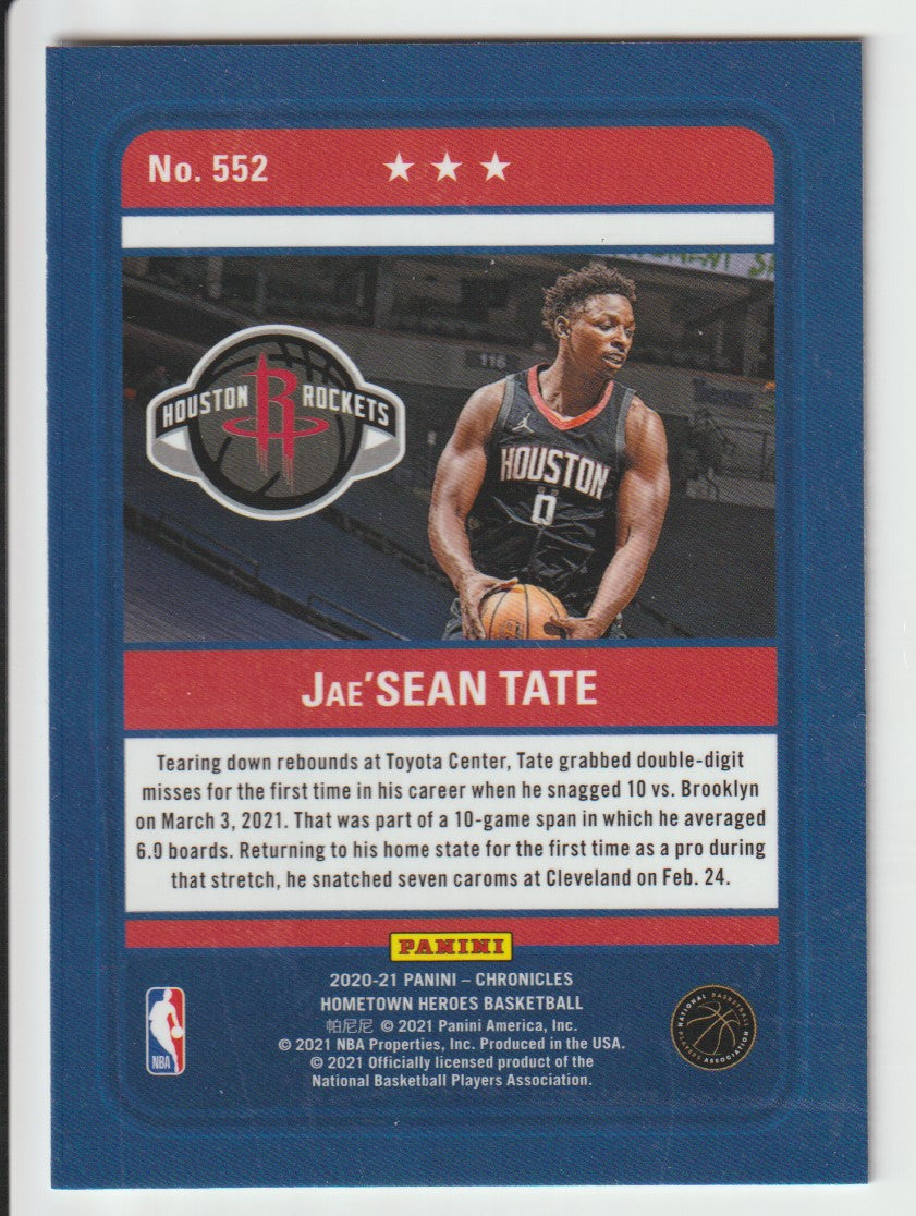 552 Jae'Sean Tate - Houston Rockets