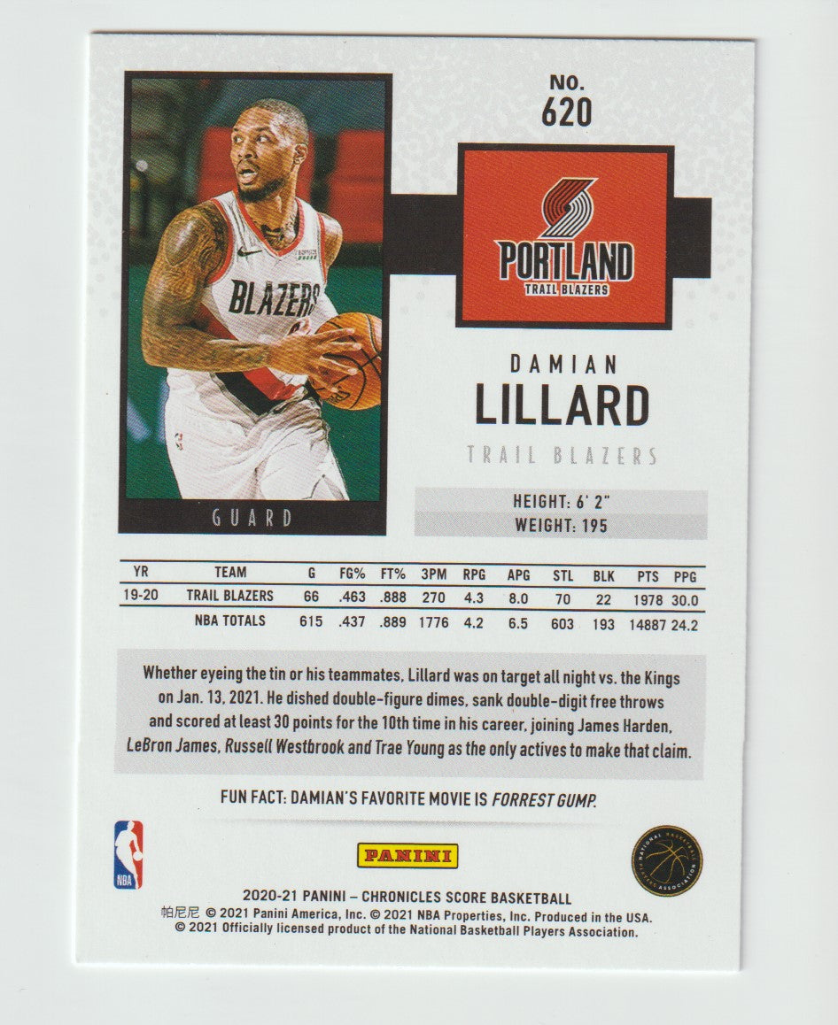 620 Damian Lillard - Portland Trail Blazers