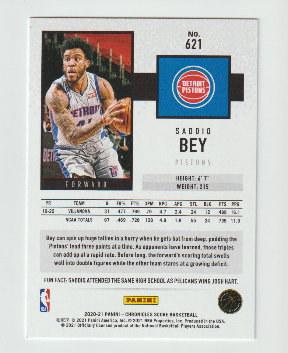 621 Saddiq Bey - Detroit Pistons