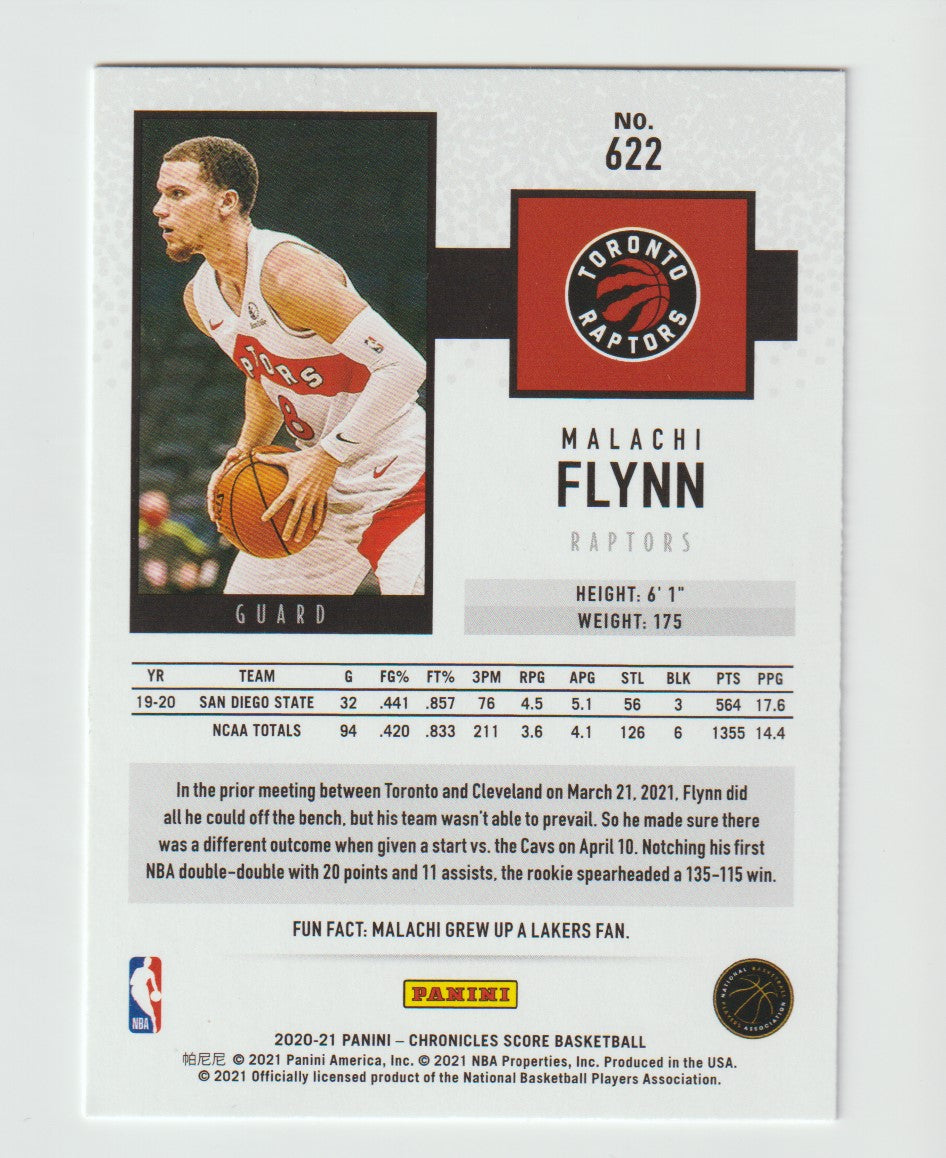 622 Malachi Flynn - Toronto Raptors