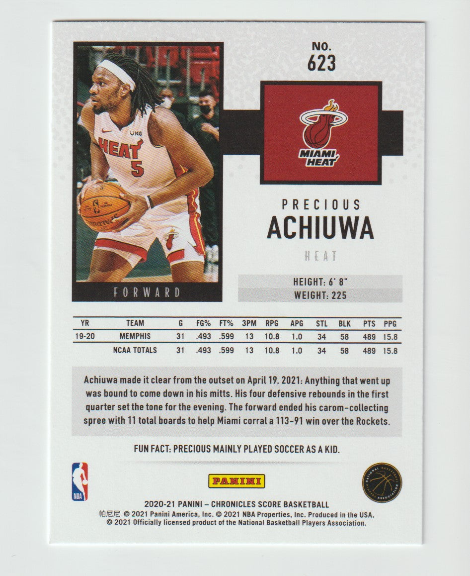 623 Precious Achiuwa - Miami Heat