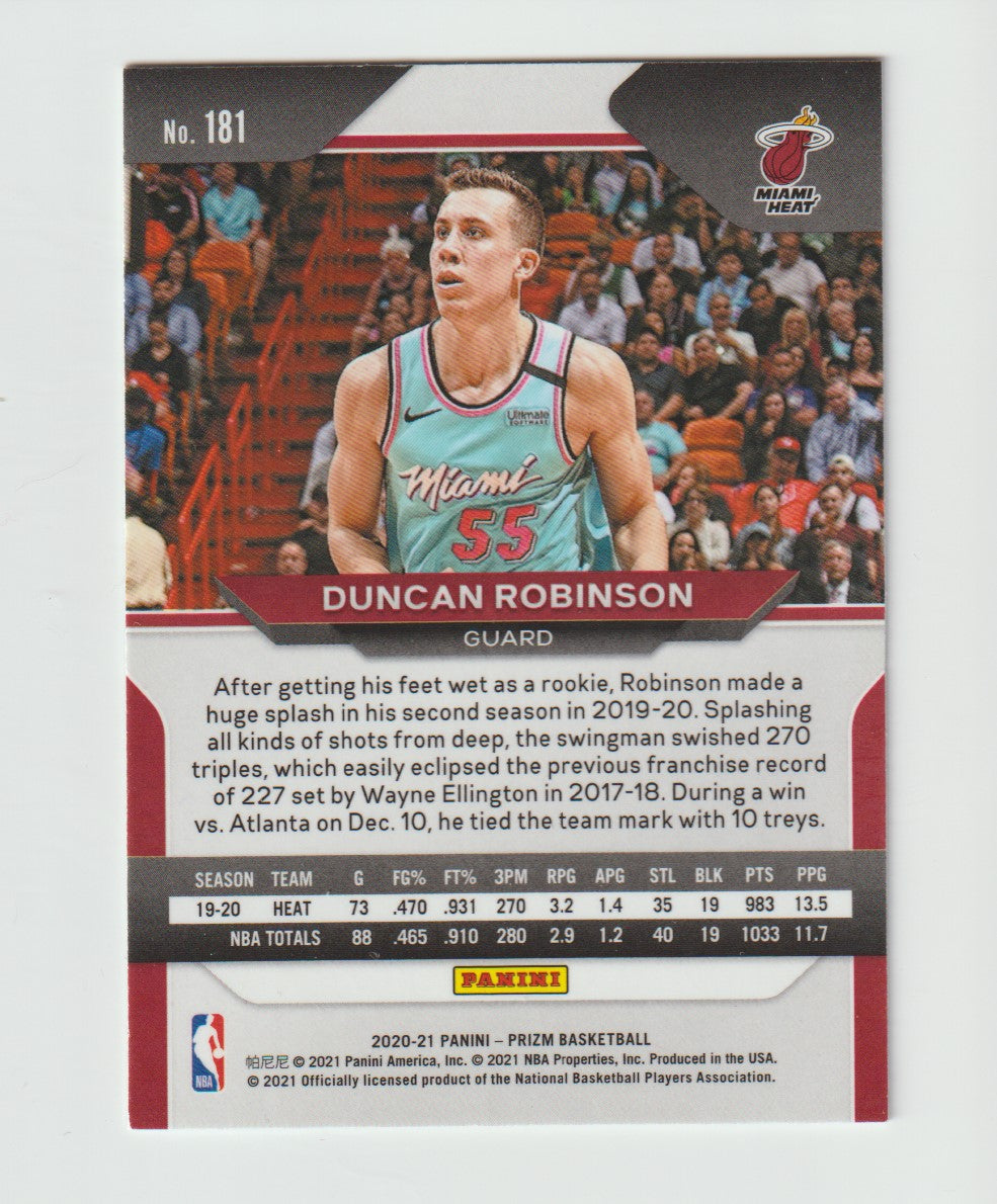 181 Duncan Robinson - Miami Heat