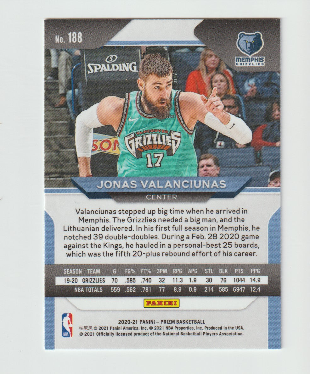 188 Jonas Valanciunas - Memphis Grizzlies