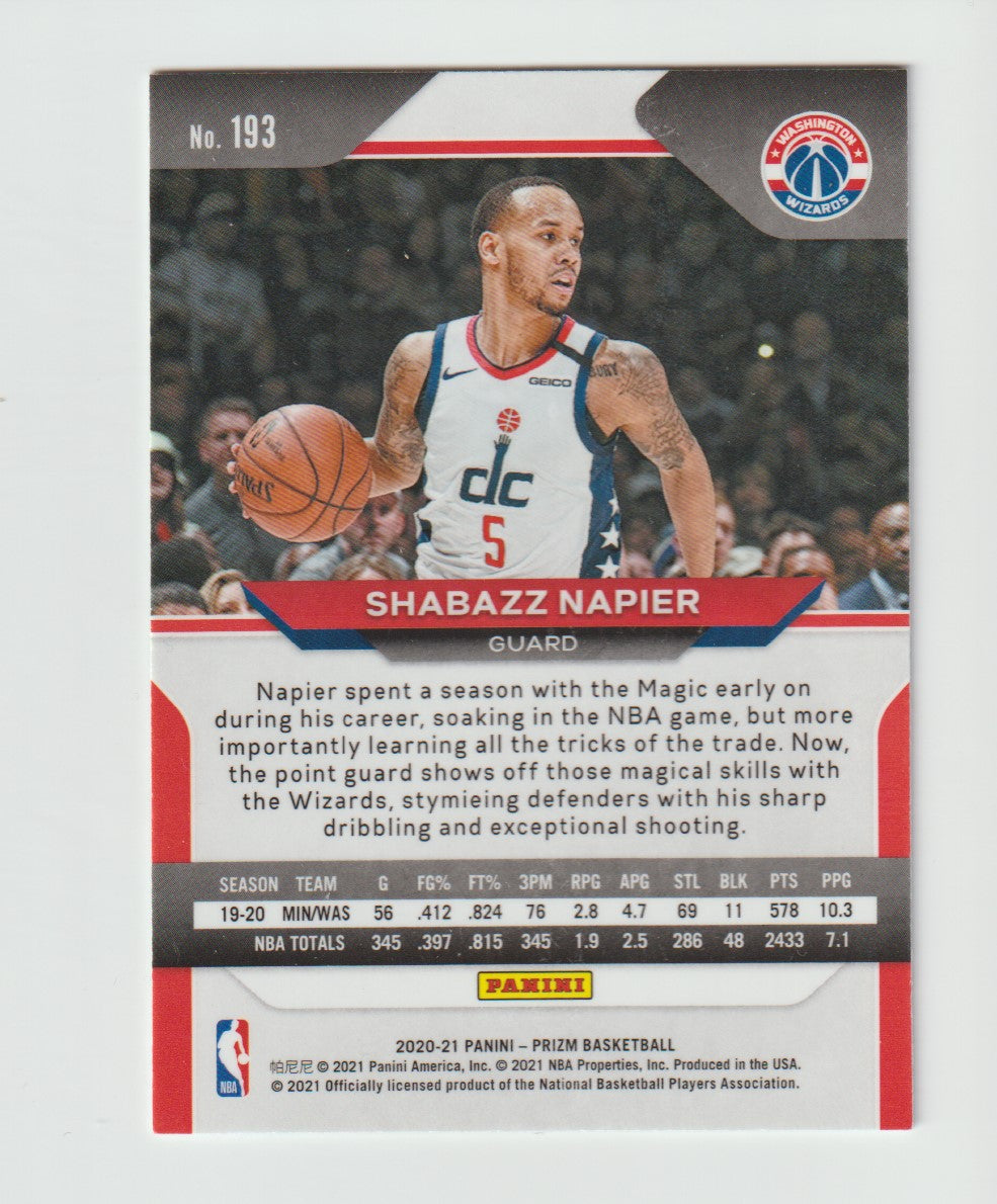 193 Shabazz Napier - Washington Wizards