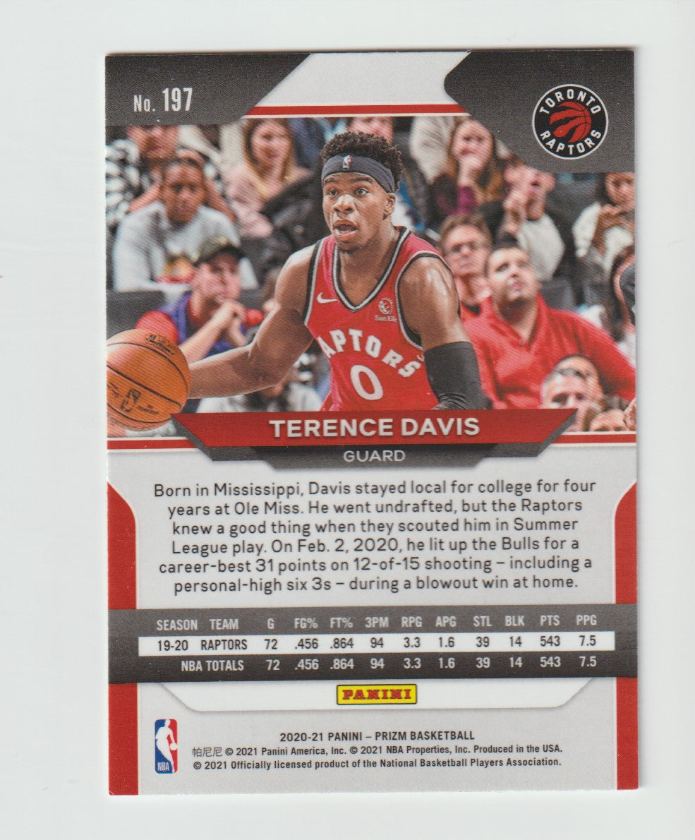 197 Terence Davis II - Toronto Raptors