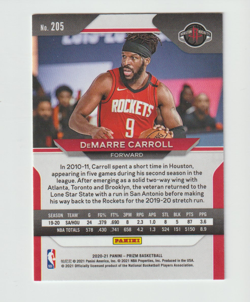 205 DeMarre Carroll - Houston Rockets