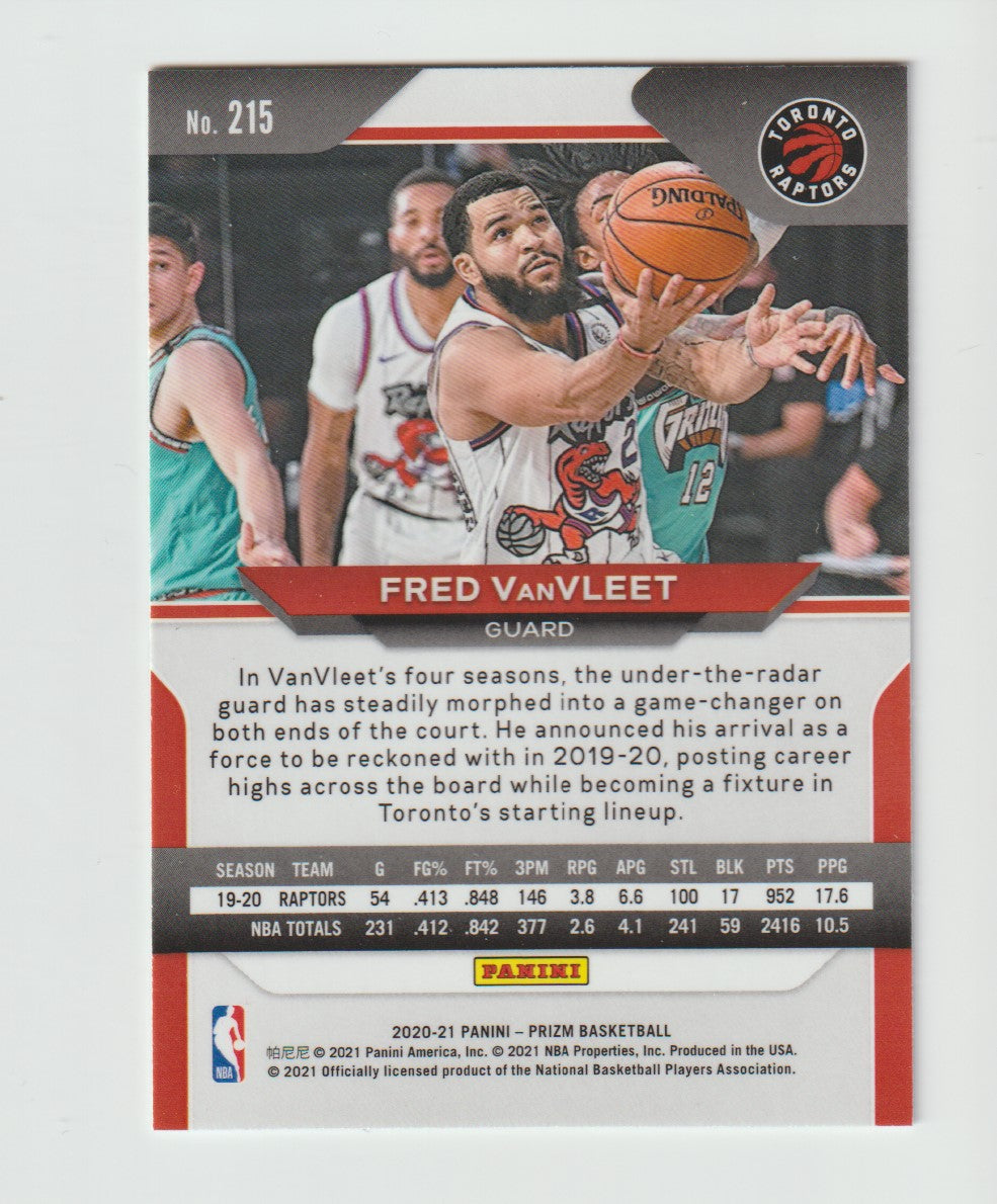 215 Fred VanVleet - Toronto Raptors