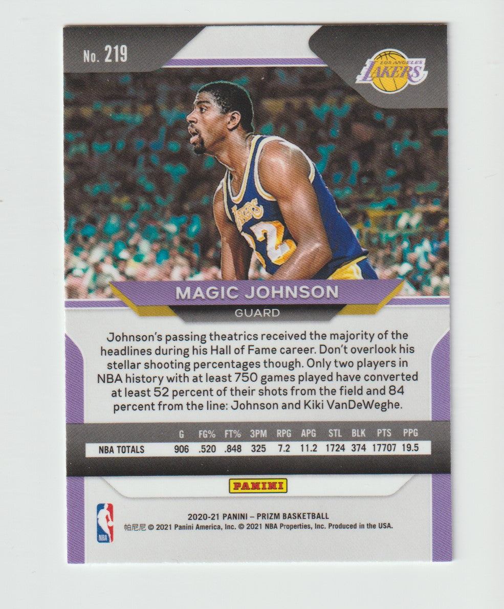 219 Magic Johnson - Los Angeles Lakers