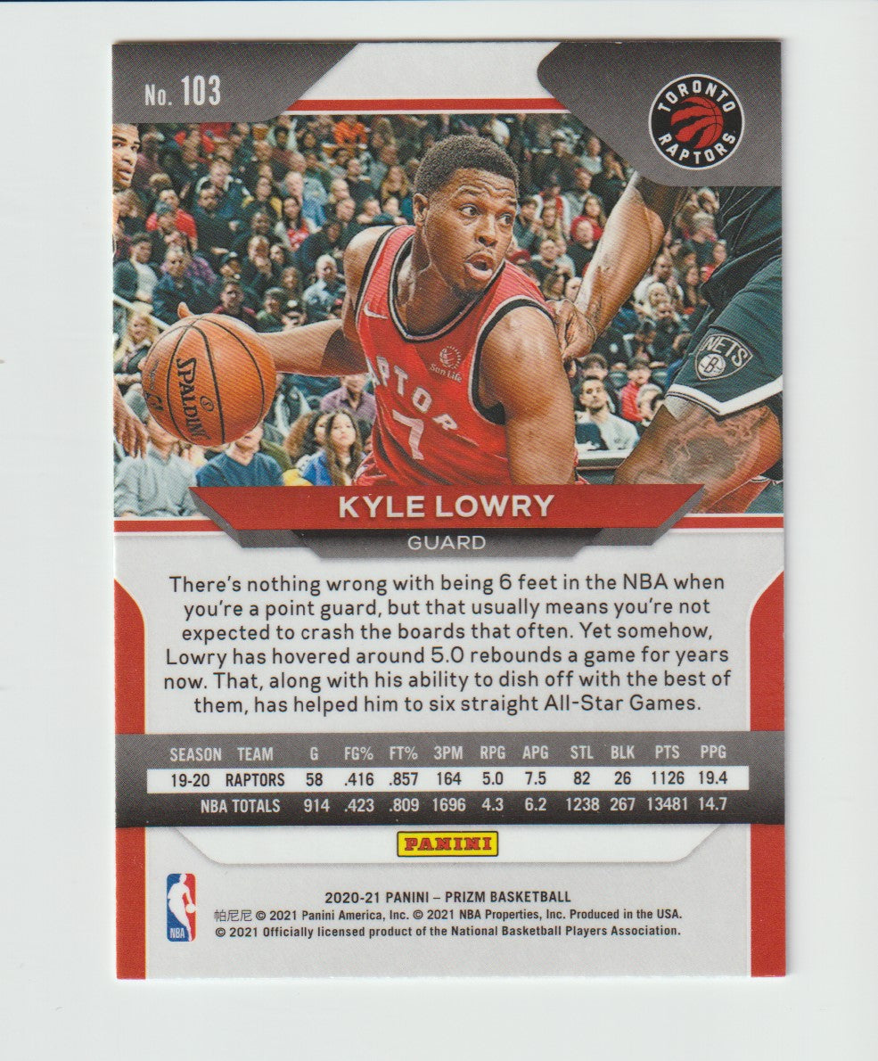 103 Kyle Lowry - Toronto Raptors