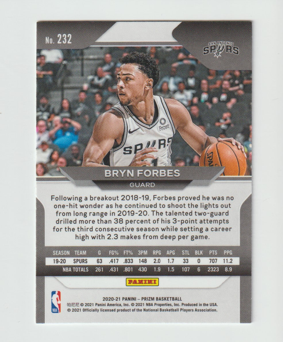 232 Bryn Forbes - San Antonio Spurs