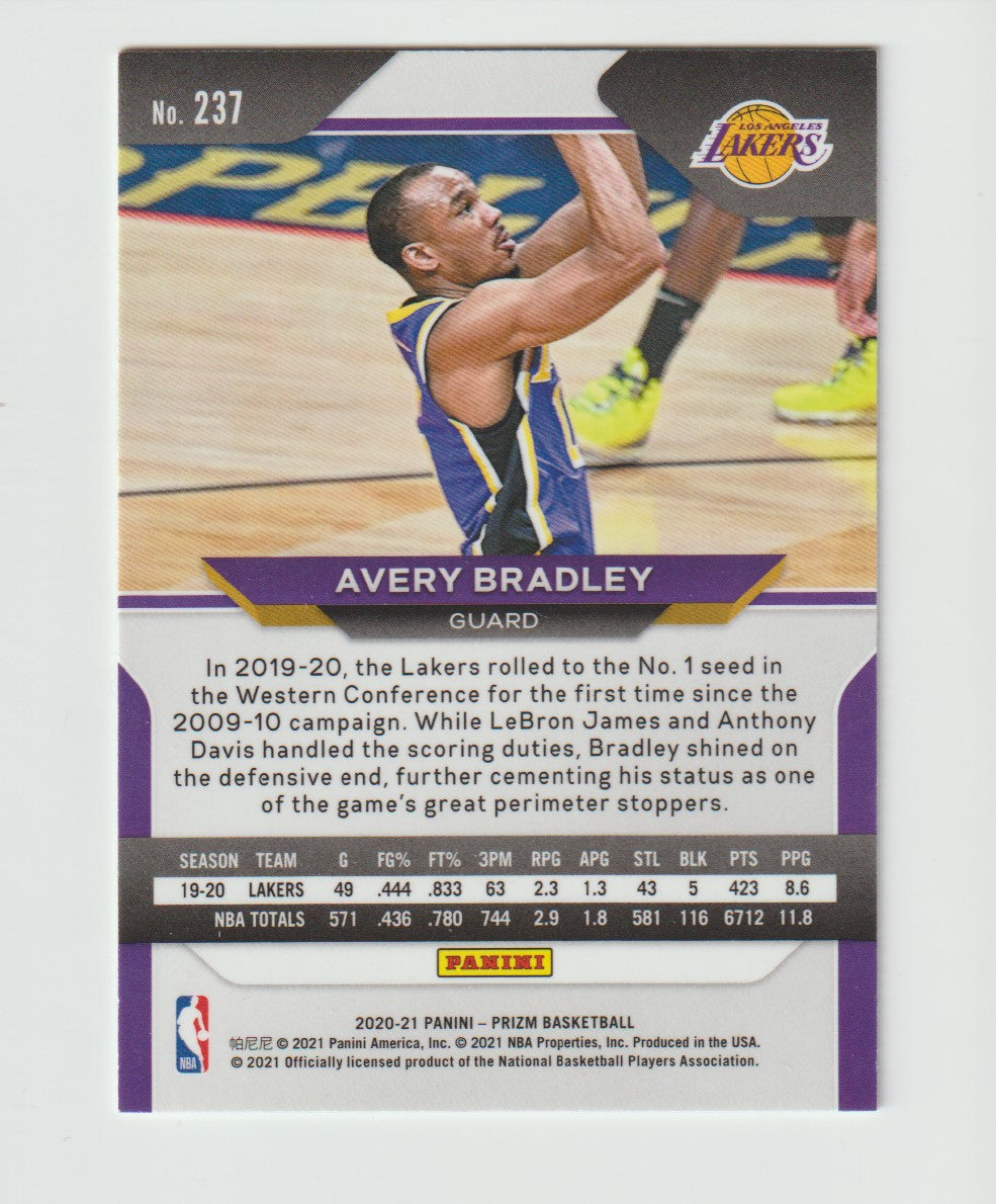 237 Avery Bradley - Los Angeles Lakers