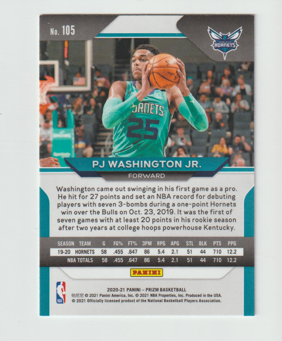 105 PJ Washington Jr. - Charlotte Hornets