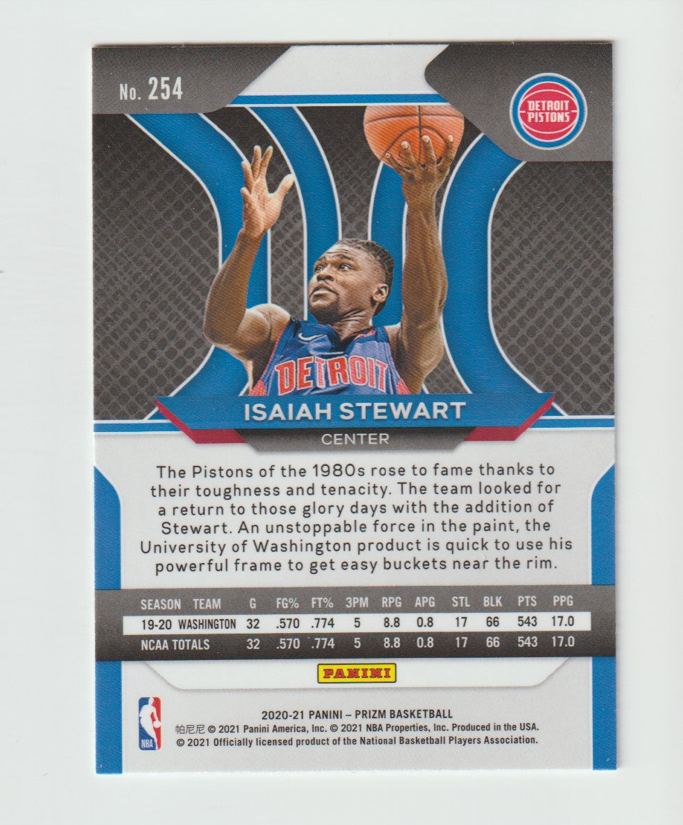 254 Isaiah Stewart - Detroit Pistons