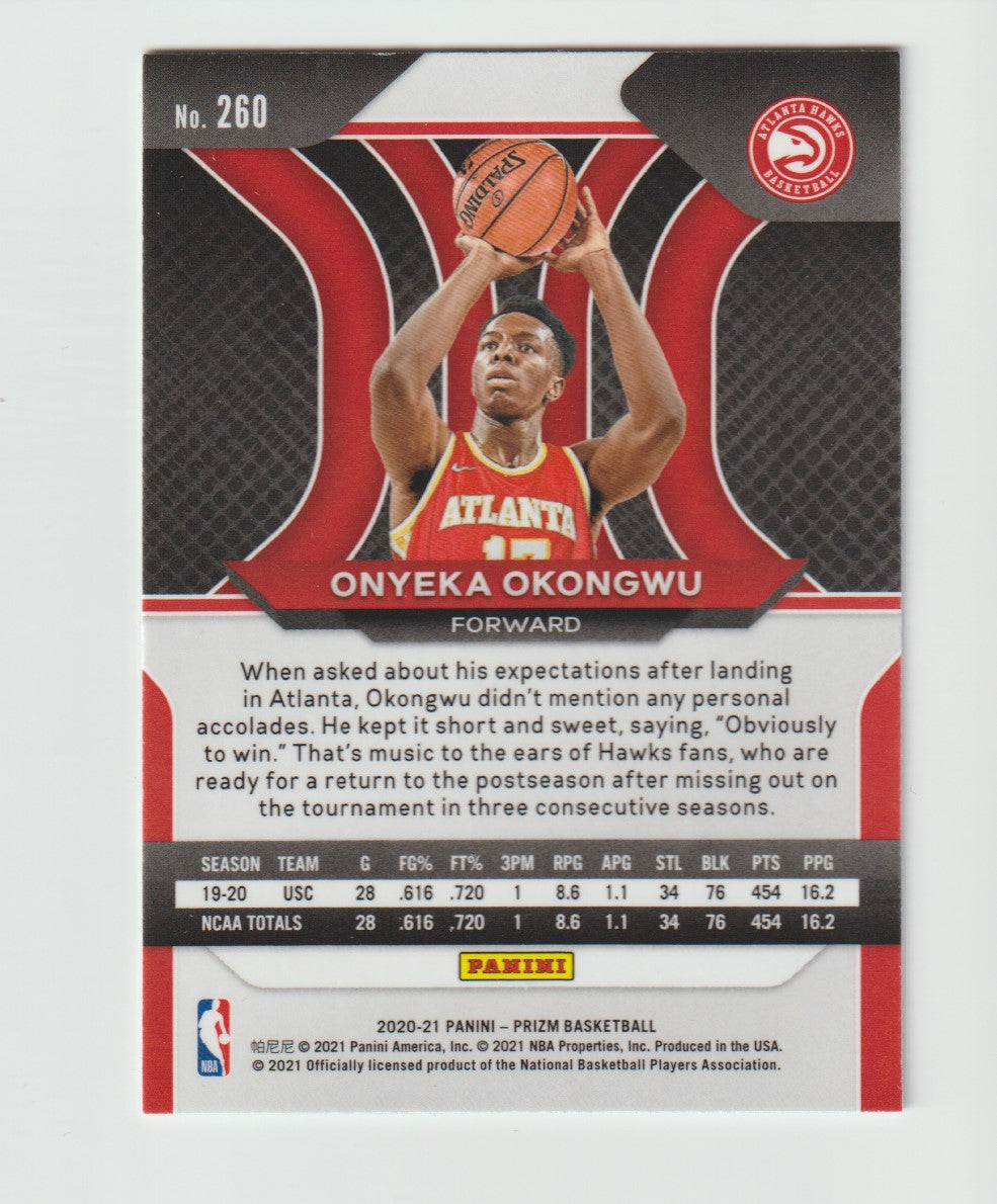 260 Onyeka Okongwu - Atlanta Hawks