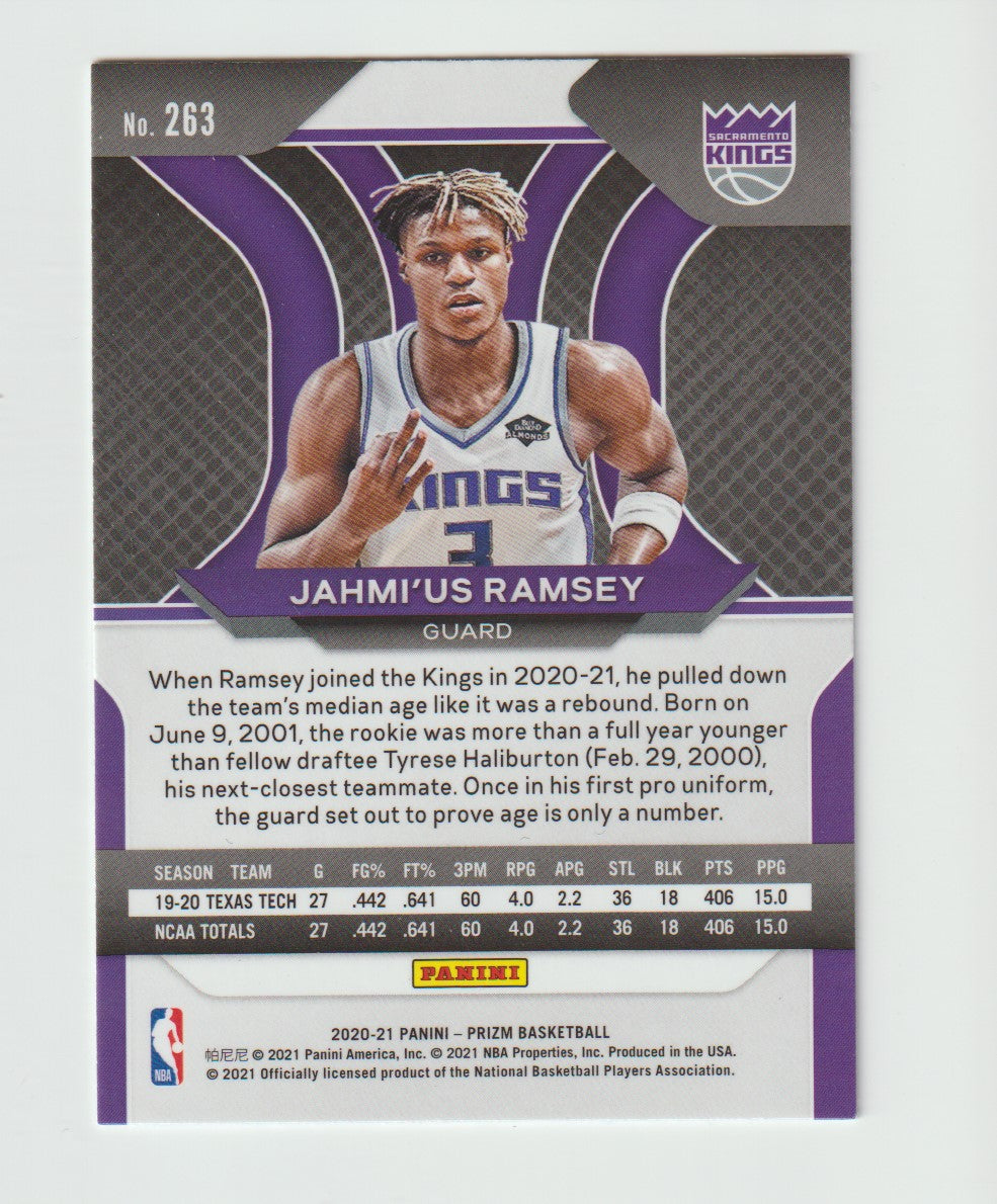 263 Jahmi'us Ramsey - Sacramento Kings