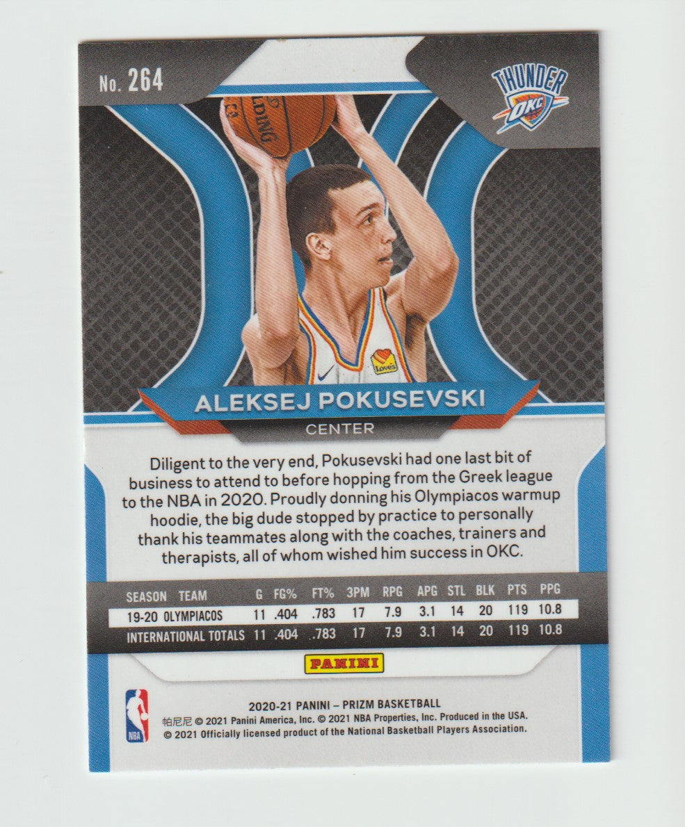 264 Aleksej Pokusevski - Oklahoma City Thunder