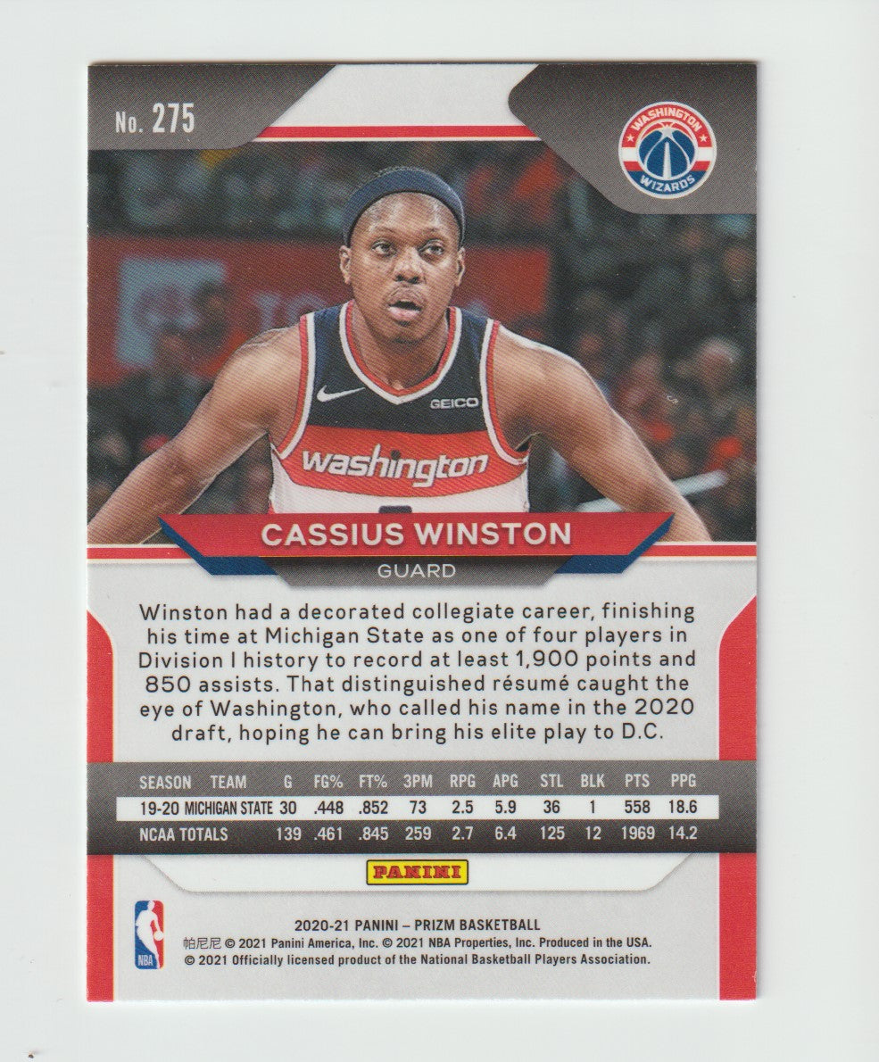 275 Cassius Winston - Washington Wizards