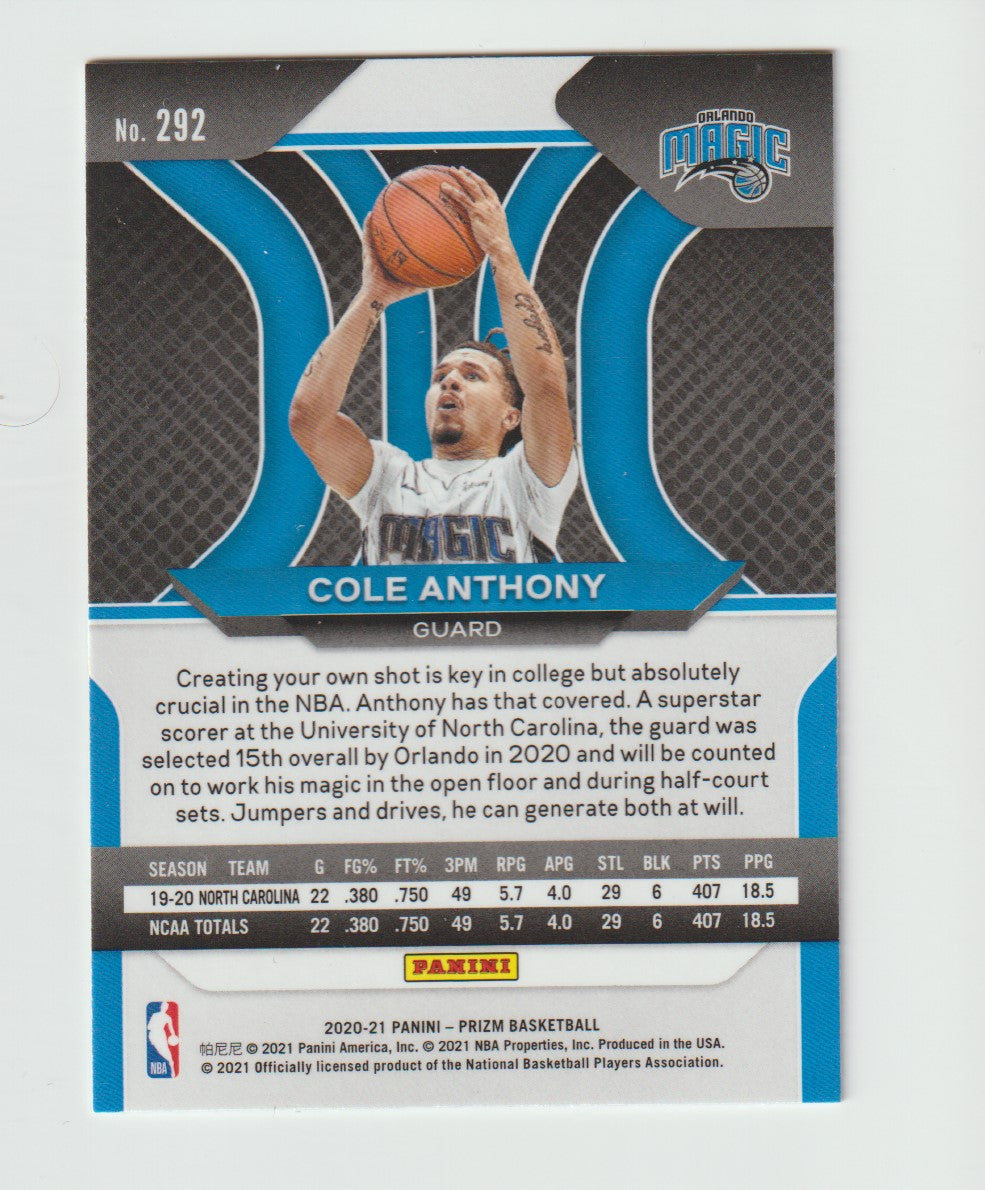 292 Cole Anthony - Orlando Magic