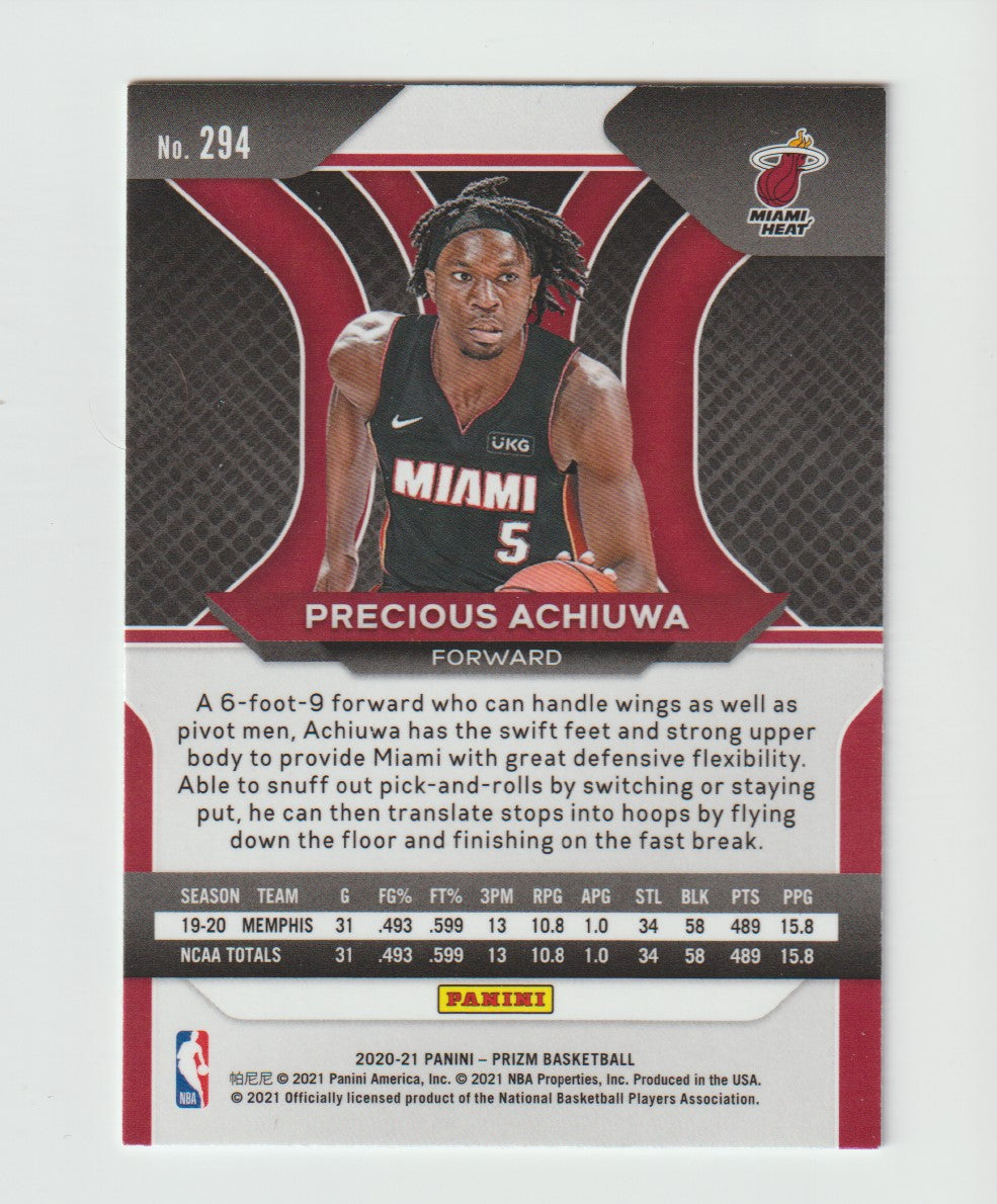 294 Precious Achiuwa - Miami Heat