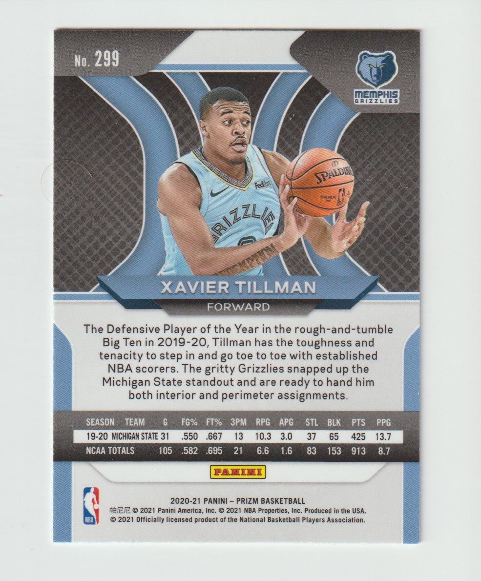 299 Xavier Tillman - Memphis Grizzlies