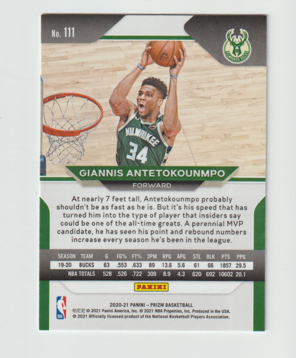 111 Giannis Antetokounmpo - Milwaukee Bucks