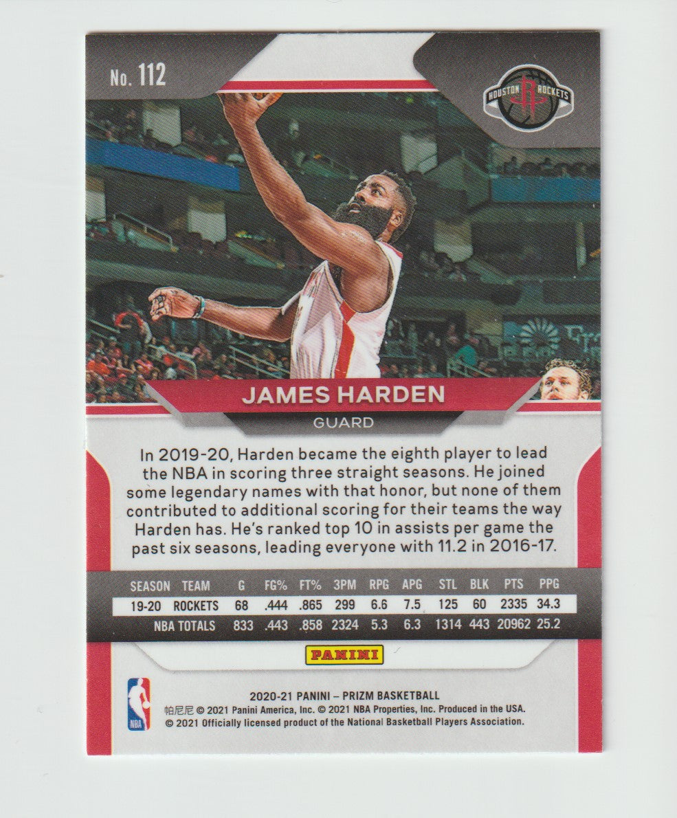 112 James Harden - Houston Rockets