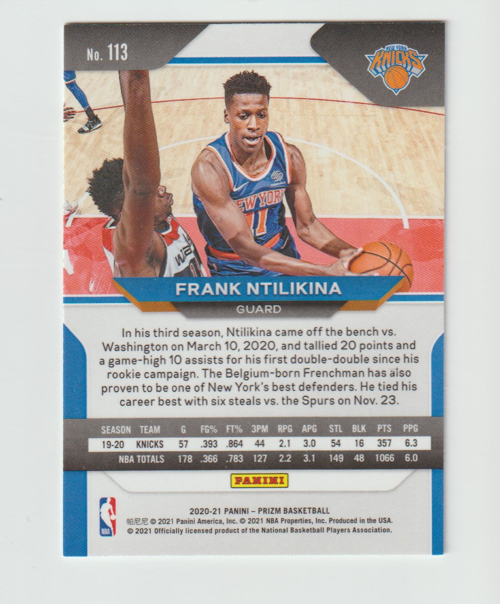 113 Frank Ntilikina - New York Knicks