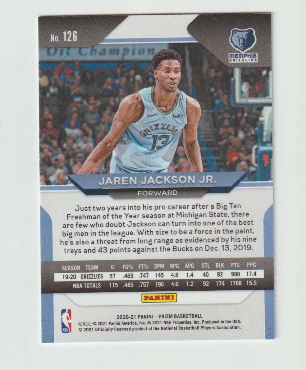 126 Jaren Jackson Jr. - Memphis Grizzlies